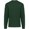 Sweat-shirt manches montées Vert Forest Green WK. Designed To Work – vue 2