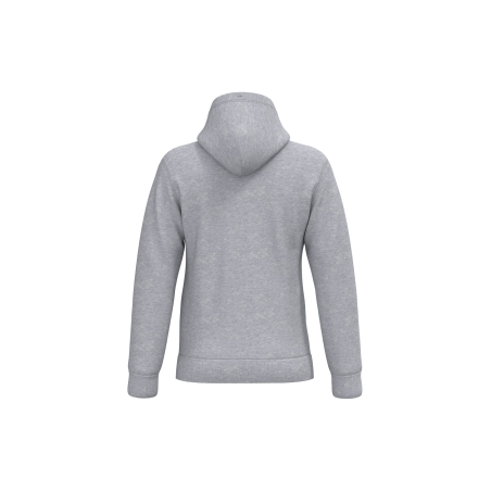 Sweat-shirt capuche gris Oxford Kariban – 280 g/m² – vue 2