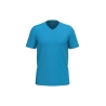T-shirt col V manches courtes Tropical Blue Kariban 180 g/m²