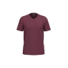T-shirt col V manches courtes Bordeaux Kariban homme