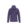 Sweat-shirt à capuche homme Violet – Kariban Basic+ – vue 2