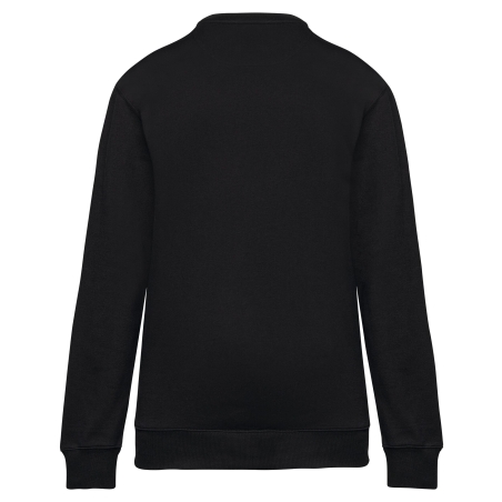 Sweat-shirt Day To Day zip poche contrastée Noir WK. Designed To Work – vue 2