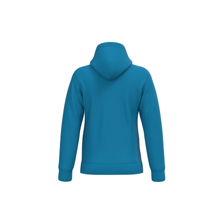 Sweat-shirt capuche homme Bleu Tropical Blue Kariban – vue 2