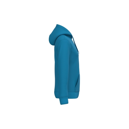 Sweat-shirt capuche homme Bleu Tropical Blue Kariban – vue 3