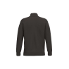 Sweat col 1/4 zip Gris Kariban – Homme – vue 2