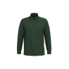 Sweat col zippé homme Vert Forest Green – Kariban