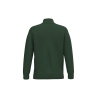 Sweat col zippé homme Vert Forest Green – Kariban – vue 2