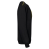 Sweat-shirt Day To Day zip poche contrastée Noir / jaune WK. Designed To Work – vue 3