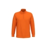 Sweat col 1/4 zip Orange 280 g/m² Kariban homme