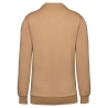 Sweat-shirt zippé poche contrastée Noir WK. Designed To Work – vue 2