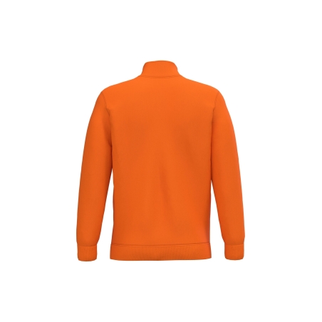 Sweat col 1/4 zip Orange 280 g/m² Kariban homme – vue 2