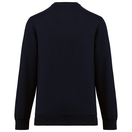 Sweat-shirt Day To Day zip poche contrastée Orange Marine WK. – vue 2