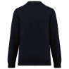 Sweat-shirt Day To Day zip poche contrastée Orange Marine WK. – vue 2
