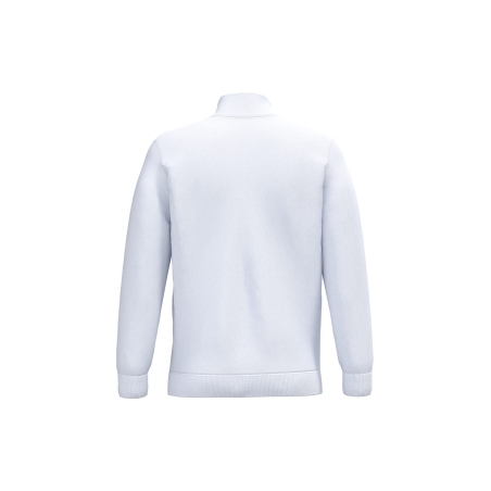 Sweat col 1/4 zip blanc Kariban – 280 g/m² – vue 2