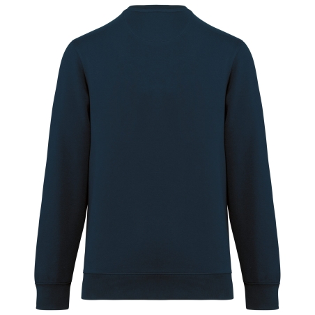 Sweat-shirt zip poche contrastée Jaune WK. Designed To Work – vue 2