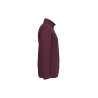 Sweat col 1/4 zip bordeaux homme Kariban – 280 g/m² – vue 3