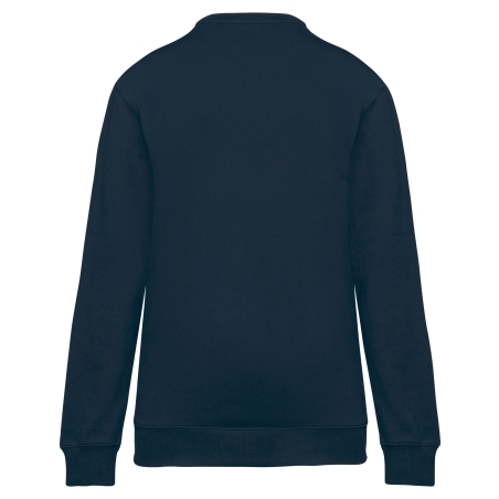 Sweat-shirt Day To Day zip poche contrastée Bleu WK. Designed To Work – vue 2