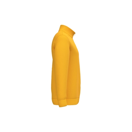 Sweat col zippé Kariban homme Jaune – 280 g/m² – vue 3
