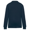Sweat-shirt zip poche contrastée Gris WK. Designed To Work – vue 2