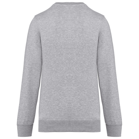 Sweat-shirt Day To Day zip poche contrastée Gris oxford / noir WK. Designed To Work – vue 2