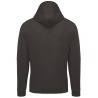 Sweat-shirt zippé capuche Gris unisexe Kariban – 280 g/m² – vue 2