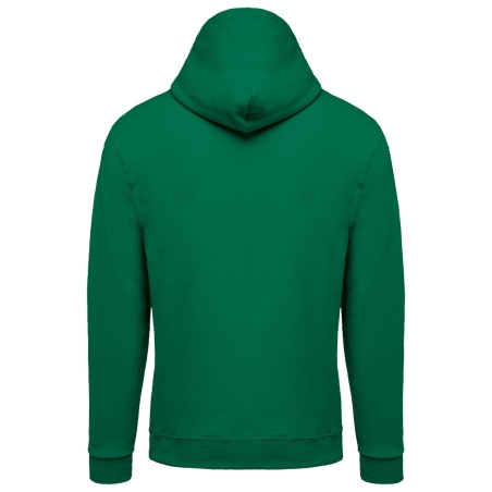 Sweat-shirt zippé capuche Vert Kelly Green Kariban – vue 2