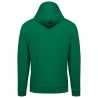 Sweat-shirt zippé capuche Vert Kelly Green Kariban – vue 2
