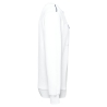 Sweat-shirt zip poche contrastée Blanc/Marine WK. Designed To Work – vue 3