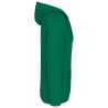 Sweat-shirt zippé capuche Vert Kelly Green Kariban – vue 3