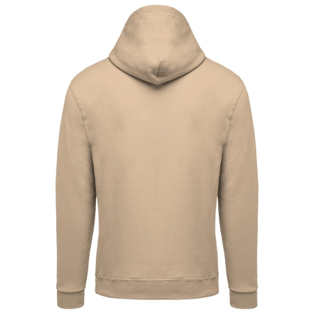Sweat-shirt zippé capuche unisexe Beige Kariban – vue 2