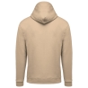 Sweat-shirt zippé capuche unisexe Beige Kariban – vue 2