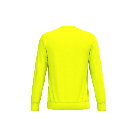 Sweat-shirt haute visibilité jaune écoresponsable WK. Designed To Work – vue 2