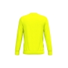 Sweat-shirt haute visibilité jaune écoresponsable WK. Designed To Work – vue 2