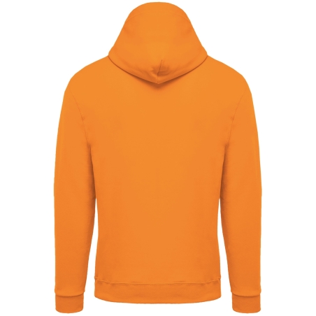 Sweat-shirt zippé capuche unisexe Orange Kariban – vue 2