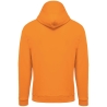 Sweat-shirt zippé capuche unisexe Orange Kariban – vue 2