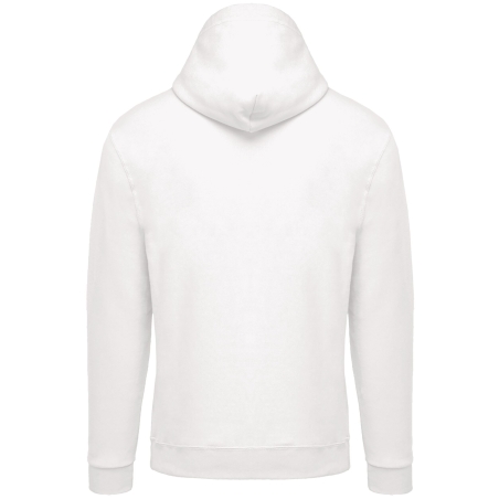 Sweat-shirt zippé capuche Blanc unisexe Kariban 280 g/m² – vue 2