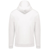 Sweat-shirt zippé capuche Blanc unisexe Kariban 280 g/m² – vue 2