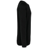 Sweat-shirt Bio French Terry Col Rond Noir Kariban – vue 3