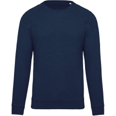 Sweat-shirt Bio Col Rond Marine Kariban – Homme