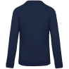 Sweat-shirt Bio Col Rond Marine Kariban – Homme – vue 2