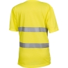T-shirt col V haute visibilité jaune Yoko Top Cool – vue 2