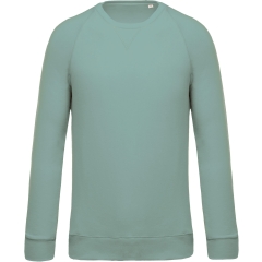 Sweat-shirt Bio French Terry Col Rond Gris Kariban