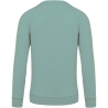 Sweat-shirt Bio French Terry Col Rond Gris Kariban – vue 2