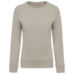 Sweat-shirt Bio Col Rond Femme Gris – Kariban Organic