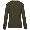 Sweat-shirt Bio Col Rond Femme Vert Mossy Green Kariban – vue 2