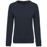 Sweat-shirt Bio Col Rond Manches Raglan Femme Marine Kariban