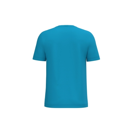 T-shirt sport homme Mercury Bleu Atoll – iDeal Basic Brand – vue 2