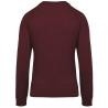 Sweat-shirt Bio Col Rond Bordeaux Femme Kariban – vue 2