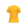 T-shirt col V manches courtes femme Jaune Kariban – vue 2