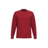 Sweat-shirt col rond homme Rouge 300 g/m² Kariban